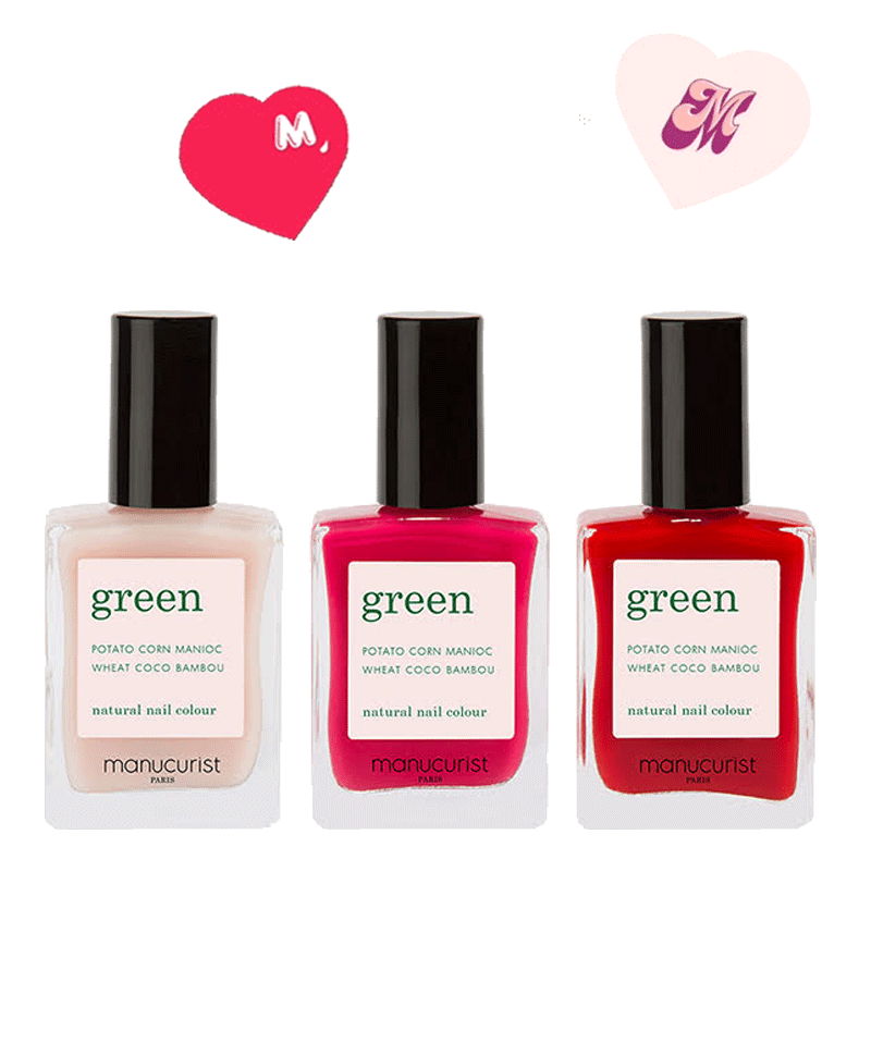 Manucurist Coffret Love Mom Vernis à Ongles GREEN Cosmétiques bio et naturels - Idées cadeaux Fêtes des Mères l'Officina Paris boutique en ligne