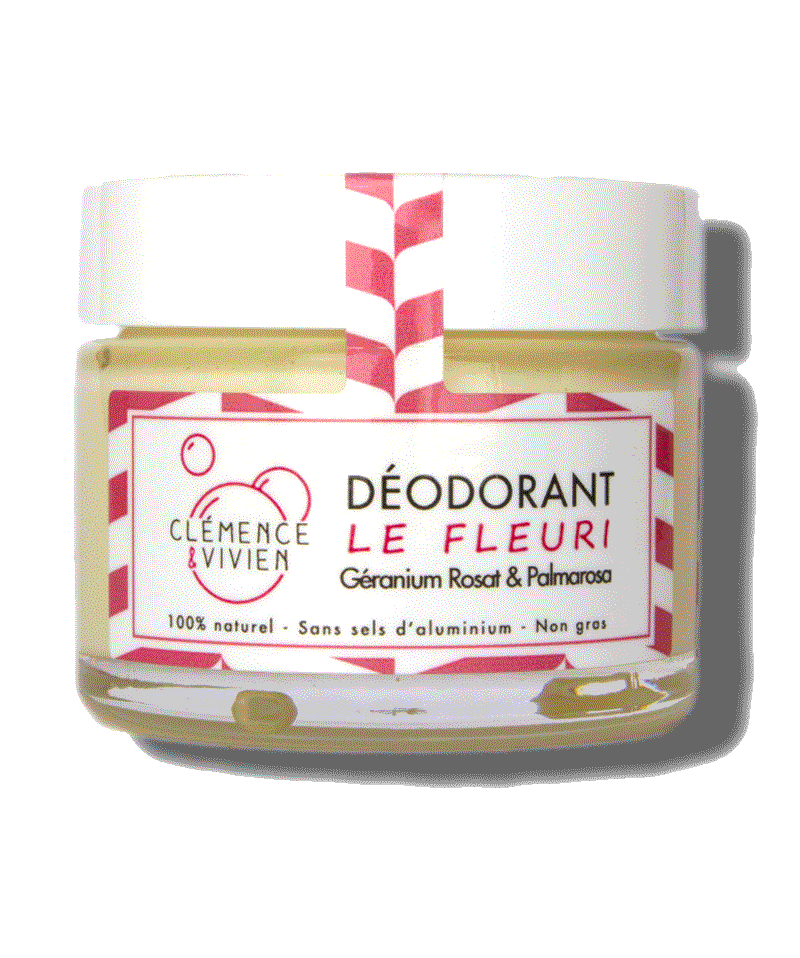 CLÉMENCE & VIVIEN Le Fleuri Déodorant bio aux huiles essentielles l'Officina Paris magasin en ligne