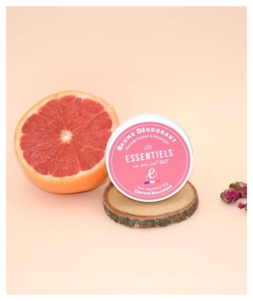 Déodorant crème bio Pamplemousse LES ESSENTIELS mad in France l'Officina Paris magasin en ligne