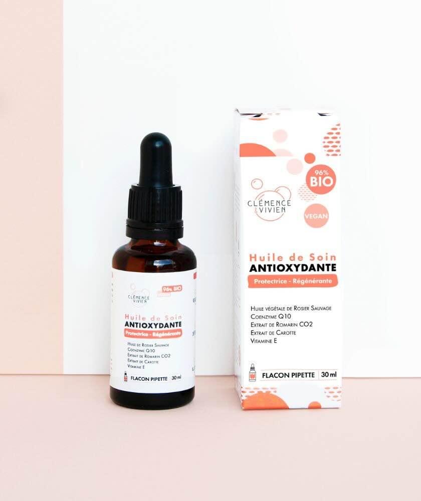 Huile de Soin Antioxydante bio Clémence & Vivien - les essentiels beauté de l'automne l'Officina Paris
