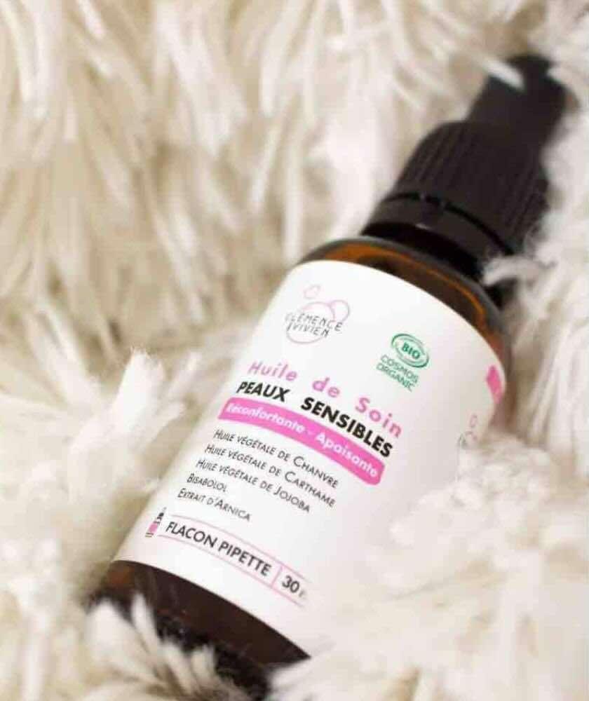CLÉMENCE & VIVIEN
Huile de Soin Peaux Sensibles bio - les essentiels beauté de l'automne l'Officina Paris