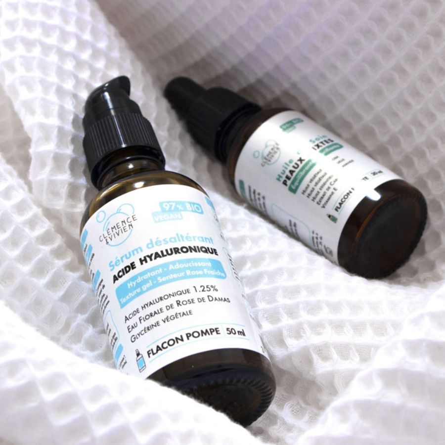 CLÉMENCE & VIVIEN
Sérum Désaltérant à l'Acide hyaluronique bio - les essentiels beauté de l'automne l'Officina Paris
