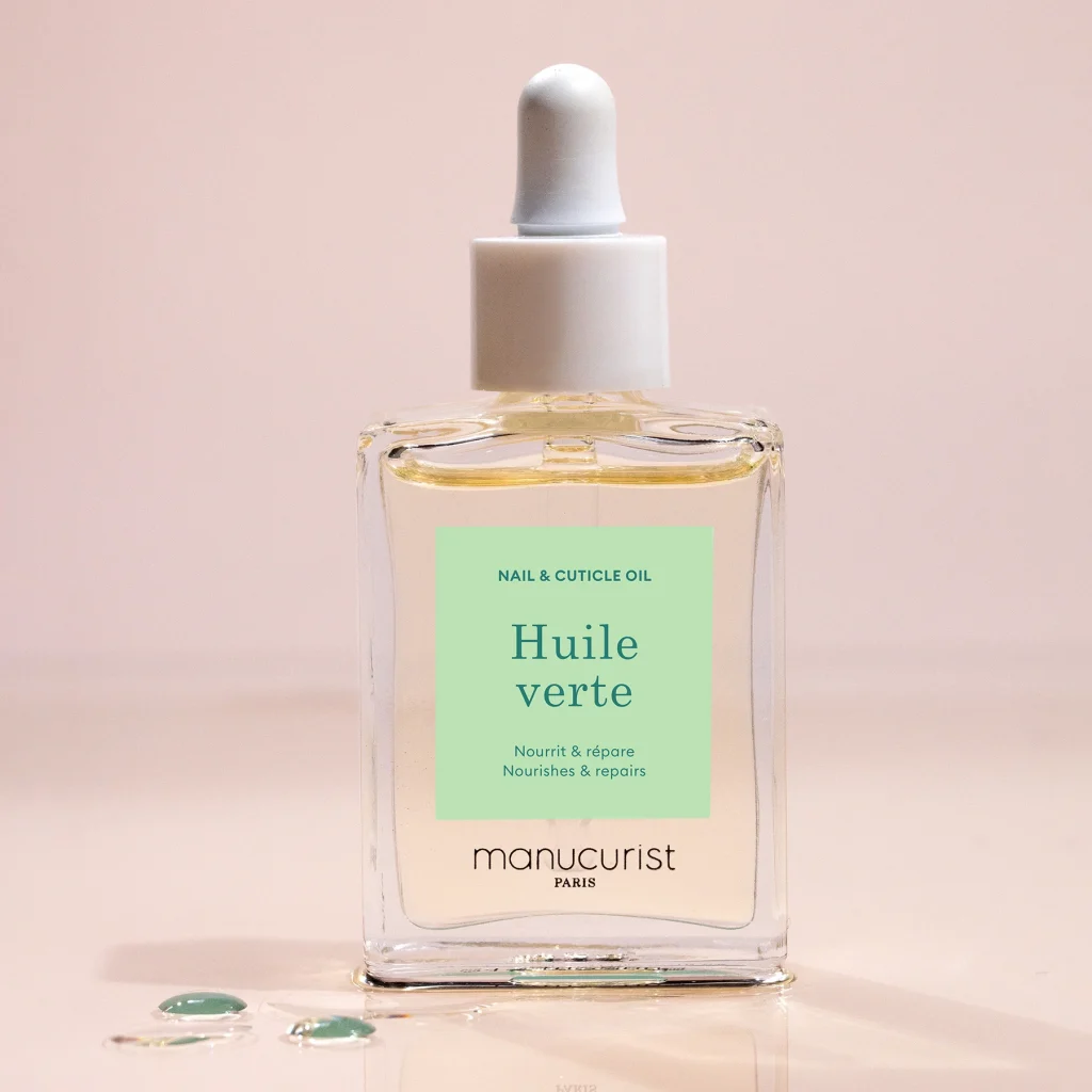 Huile Verte soin ongles et cuticules Manucurist Paris - les essentiels beauté de l'automne l'Officina Paris