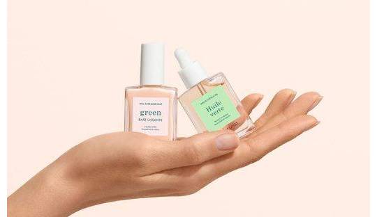 soins naturels pour ongles Manucurist – Huile Verte nourrissante et Base Lissante - l'Officina Paris