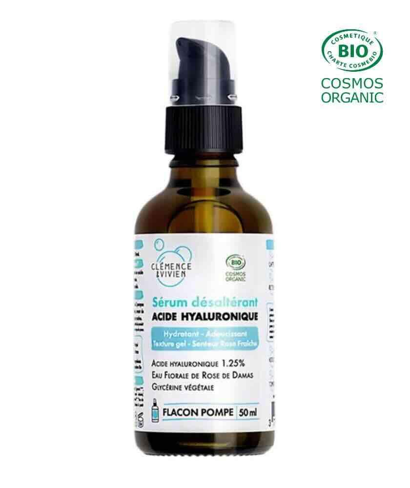Sérum désaltérant à l'acide hyaluronique bio Clémence & Vivien