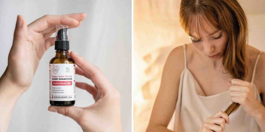 Comment prendre soin de ses cheveux naturellement en été Super Bain d'Huile Avant-Shampoing CLÉMENCE & VIVIEN cosmétique bio l'Officina Paris