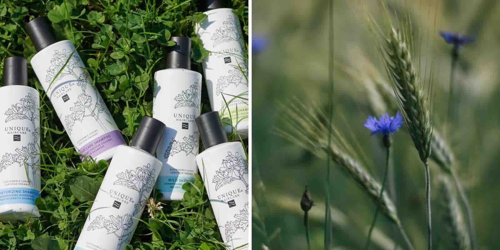 Comment prendre soin de ses cheveux naturellement en été - Les Shampoings bio UNIQUE Haircare magasin en ligne l'Officina Paris