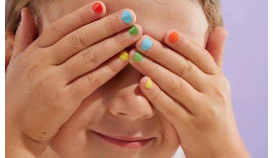 Organics skincare babies kids nail polish Manucurist