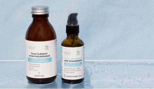 Hyaluronic acid natural skincare anti aging Clémence & Vivien