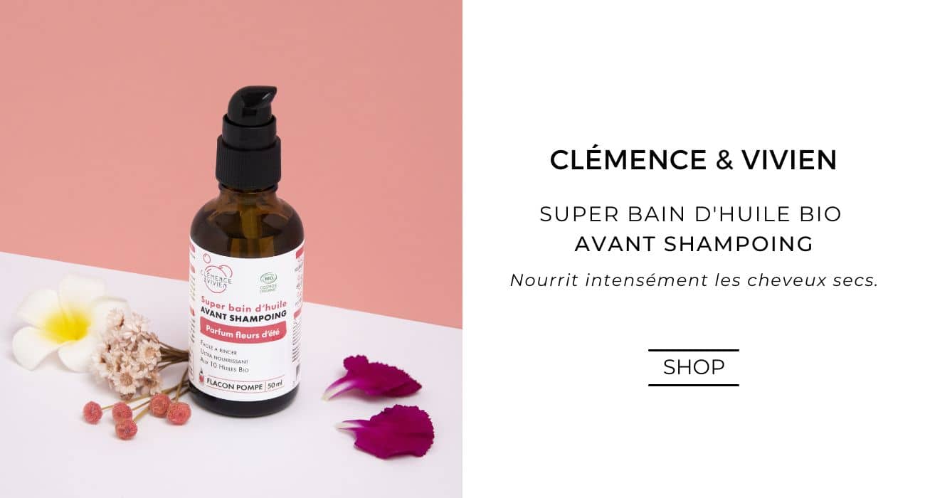 Clemence & Vivien bain d'huile cheveux secs boutique en ligne l'Officina Paris