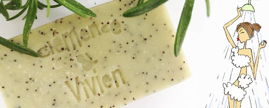 Clemence & Vivien Cold natural soap Moisturizing vegan Made in France shop l'Officina Paris