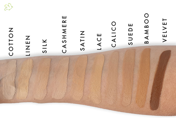 Lily Lolo cream foundation mineral cosmetics swatch Hautton Farbton Naturkosmetik beauty