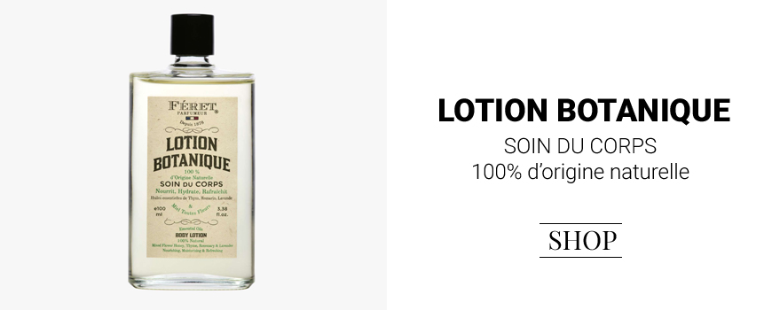 Féret Parfumeur Lotion Botanique Soin Corps huile végétal 100% naturel peau sensible sèche made in France