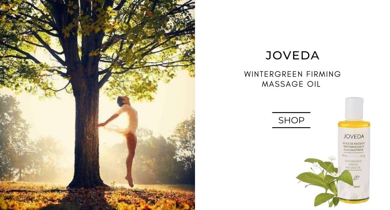 Joveda ayurvedic skincare wintergreen firming massage oil natural cosmetics