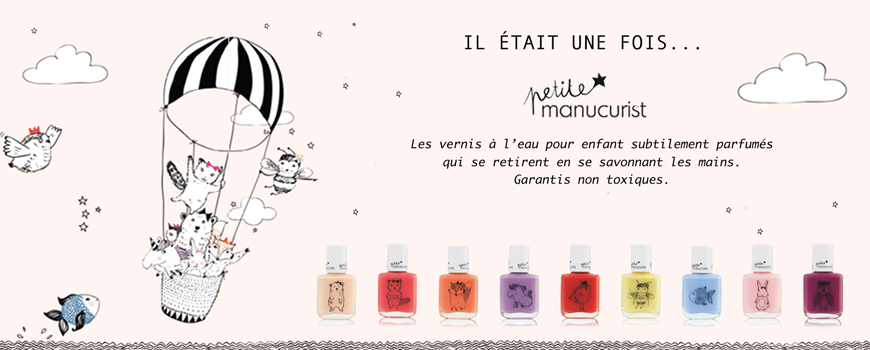 Petite Manucurist Vernis Enfant non toxique l'Officina e-shop couleurs made in France