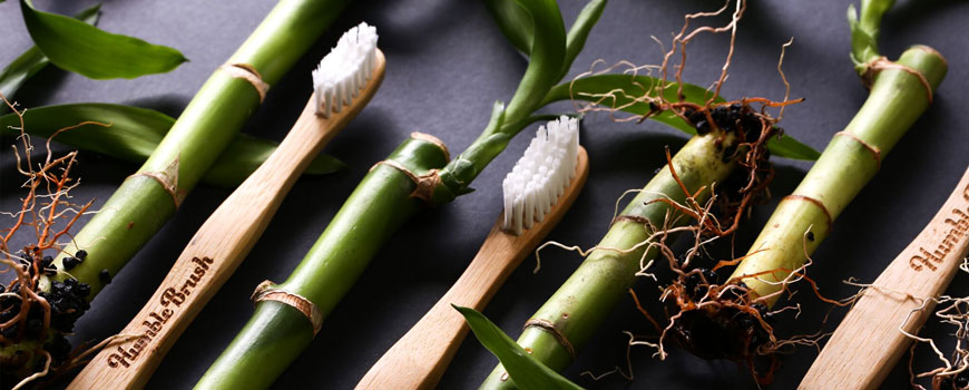 Humble Brush Sustainable Bamboo Toothbrush eco friendly biodegradable for Adults and Kids natural