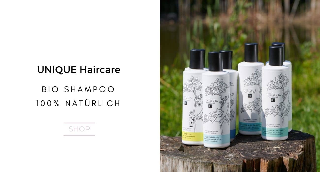 Bio Shampoo Naturkosmetik Haarpflege Unique Haircare zertifiziert l'Officina Paris online shop