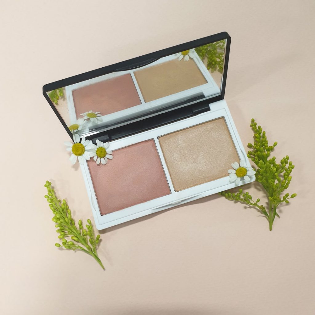 Lily Lolo maquillage minéral Duo Blush Enlumineur Coralista